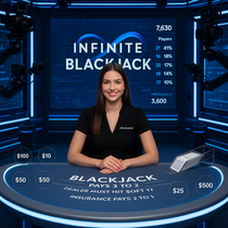 Casinova - Live Blackjack mit echten Dealern von Evolution